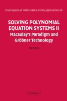Solving polynomial equation systems.