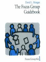 The Focus Group Guidebook.