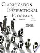 Classification of instructional programs /