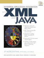 Enterprise application integration with XML and Java /