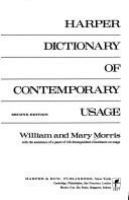 Harper dictionary of contemporary usage /
