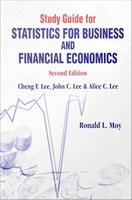 Study guide for Statistics for business and financial economics [by] Cheng F. Lee, John C. Lee & Alice C. Lee /