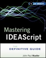 Mastering IDEAScript : the definitive guide /