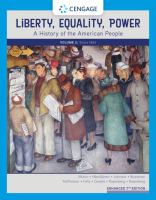 Liberty, Equality, Power: A History of the American People, Volume 2