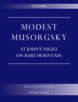 St. John's night on Bare Mountain : (original version) /