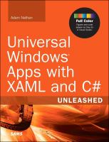 Universal Windows apps with XAML and C# unleashed /