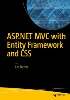 ASP.NET MVC with entity framework and CSS /