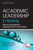 Academic Leadership in Nursing