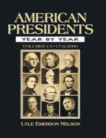 American presidents : year by year /