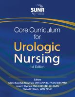 Core Curriculum for Urologic Nursing