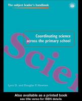 Coordinating science across the primary school /