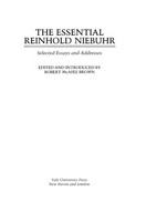 The essential Reinhold Niebuhr : selected essays and addresses /