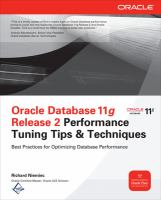 Oracle database 11g release 2 performance tuning tips & techniques /