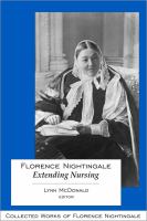 Florence Nightingale : extending nursing /