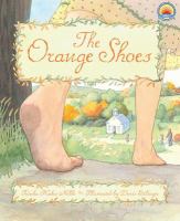 The orange shoes /