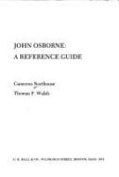 John Osborne: a reference guide