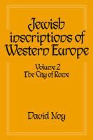 Jewish inscriptions of Western Europe.