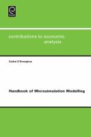 Handbook of Microsimulation Modelling /