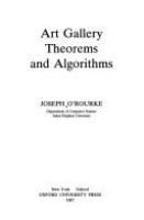 Art gallery theorems and algorithms /