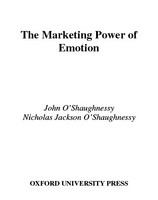 The marketing power of emotion /