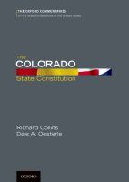 The Colorado state constitution /