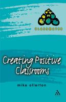 Creating positive classrooms /