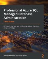 Professional Azure SQL Managed Database Administration - Third Edition /