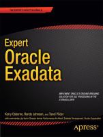 Expert Oracle exadata /