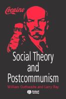 Social theory and postcommunism /