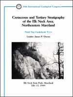 Cretaceous and Tertiary stratigraphy of the Elk Neck Area, northeastern Maryland : Elk Neck State Park, Maryland, July 12, 1989 /