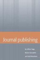 Journal publishing /