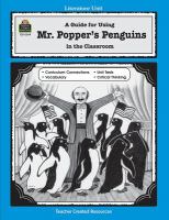A literature unit for Mr. Popper's penguins, by Richard and Florence Atwater /