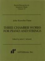 Three chamber works for piano and strings /