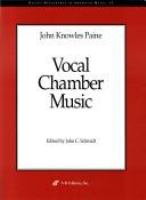Vocal chamber music /
