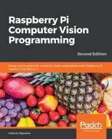 Raspberry Pi Computer Vision Programming - Second Edition /