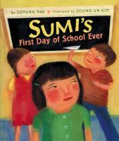 Sumi's first day of school ever /