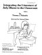 Integrating the literature of Judy Blume in the classroom /