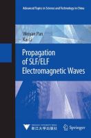 Propagation of SLF/ELF electromagnetic waves /