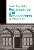 Renaissance and renascences in Western art /
