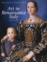 Art in Renaissance Italy /