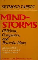 Mindstorms : children, computers, and powerful ideas /