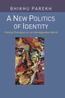 A new politics of identity : political principles for an interdependent world /