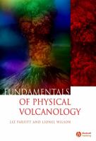 Fundamentals of physical volcanology /