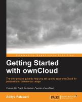 Getting started with ownCloud /