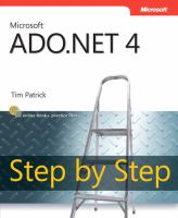Microsoft ADO.NET 4 step by step /