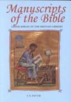 Manuscripts of the Bible : Greek Bibles in the British Library /