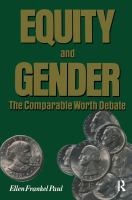 Equity and gender : the comparable worth debate /