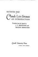 Claude Lévi-Strauss; an introduction.