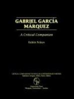 Gabriel García Márquez : a critical companion /