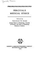 Medical ethics.